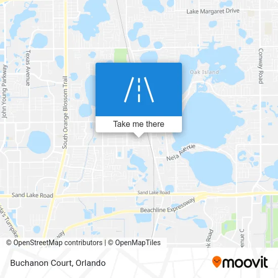 Buchanon Court map