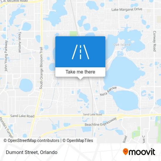 Dumont Street map