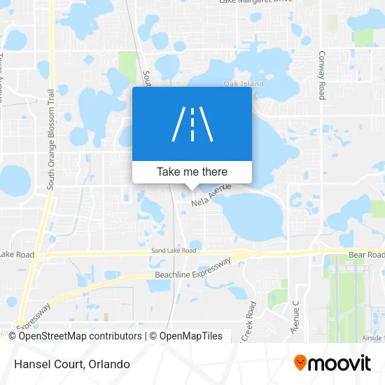 Hansel Court map