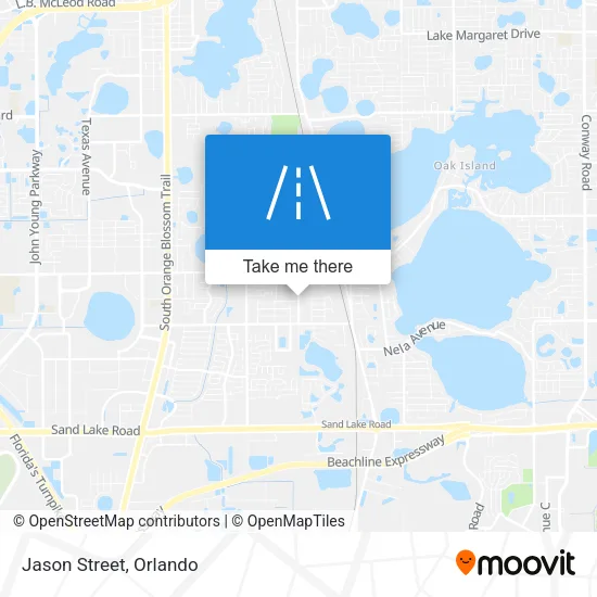 Jason Street map