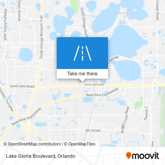 Mapa de Lake Gloria Boulevard