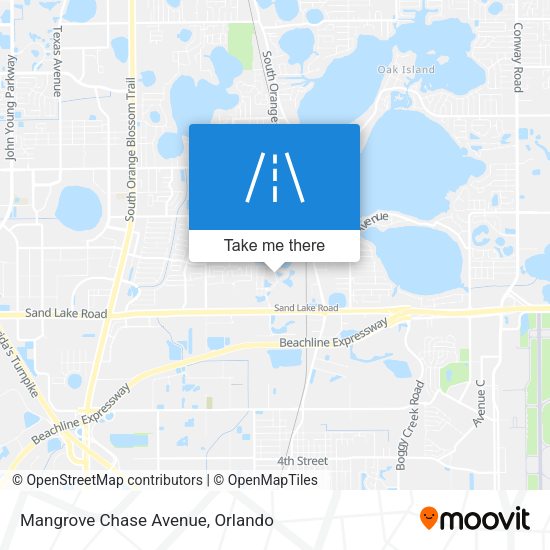 Mangrove Chase Avenue map