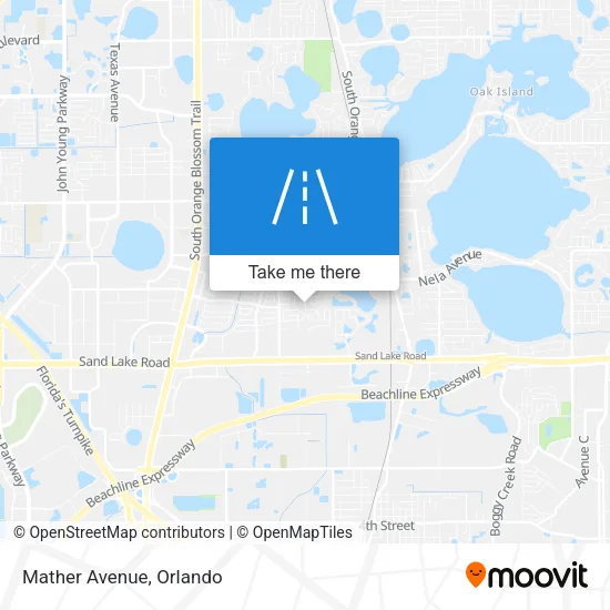 Mather Avenue map