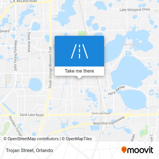 Mapa de Trojan Street