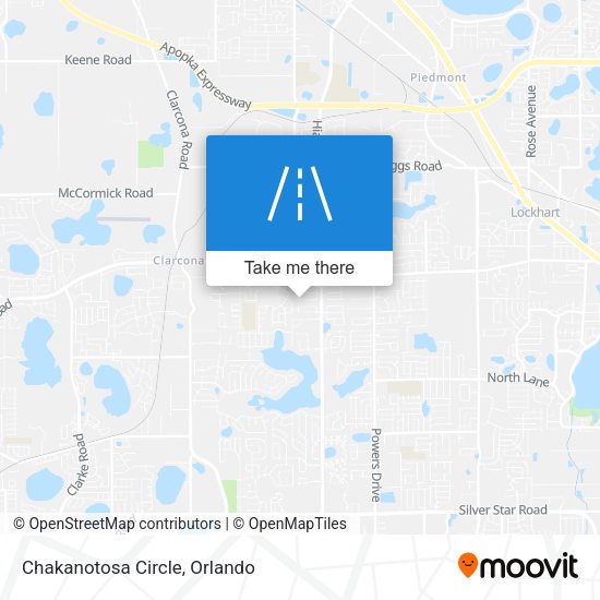 Mapa de Chakanotosa Circle