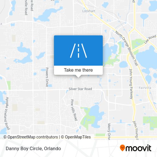 Mapa de Danny Boy Circle
