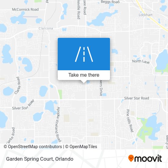 Mapa de Garden Spring Court