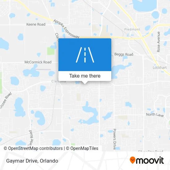 Gaymar Drive map
