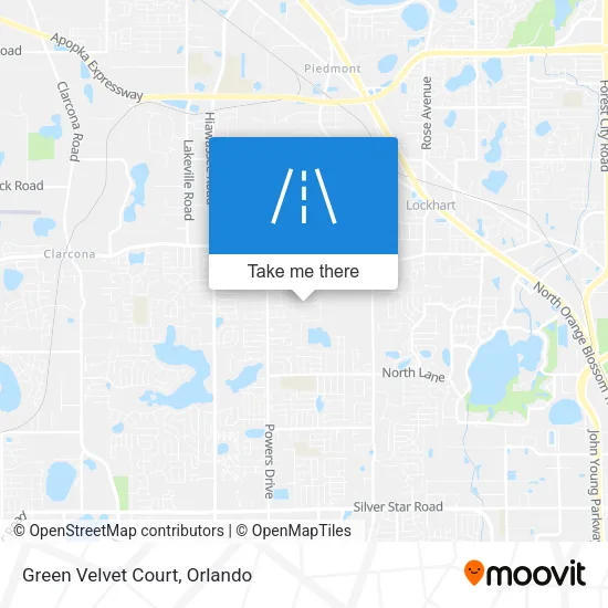 Green Velvet Court map