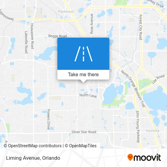 Liming Avenue map