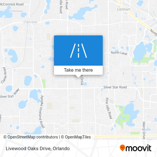 Mapa de Livewood Oaks Drive