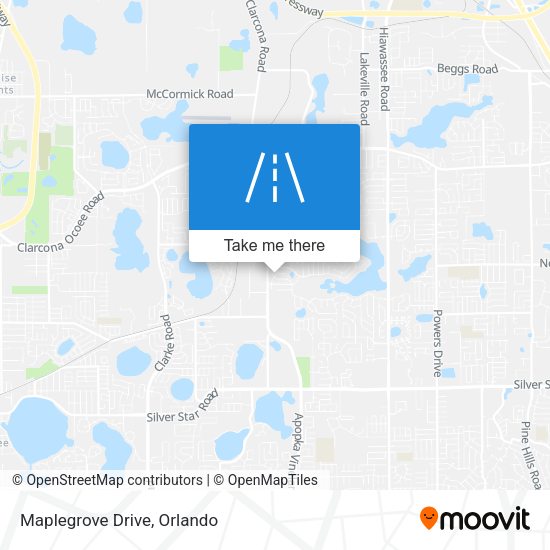 Mapa de Maplegrove Drive