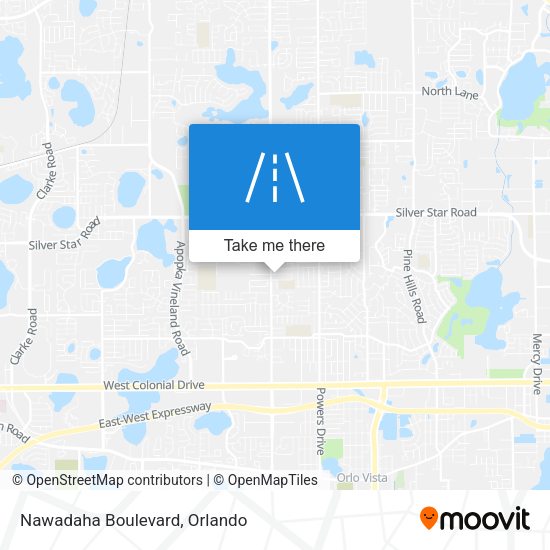 Mapa de Nawadaha Boulevard