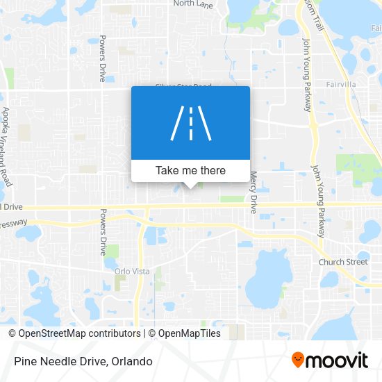 Mapa de Pine Needle Drive