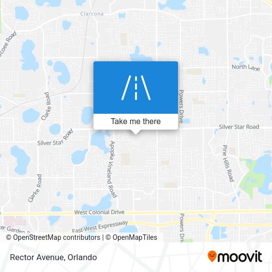 Mapa de Rector Avenue