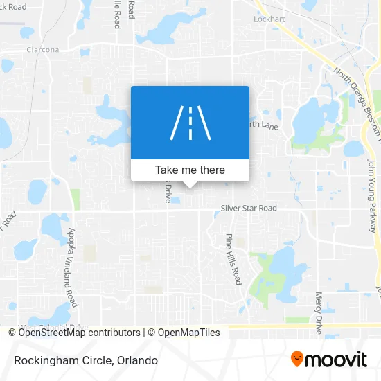 Rockingham Circle map