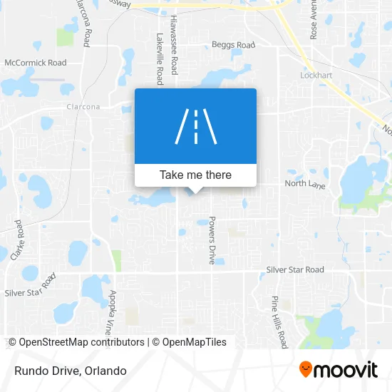 Rundo Drive map