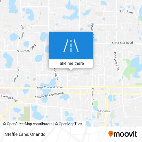 Steffie Lane map