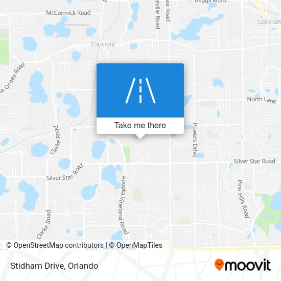 Stidham Drive map