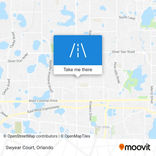 Swyear Court map