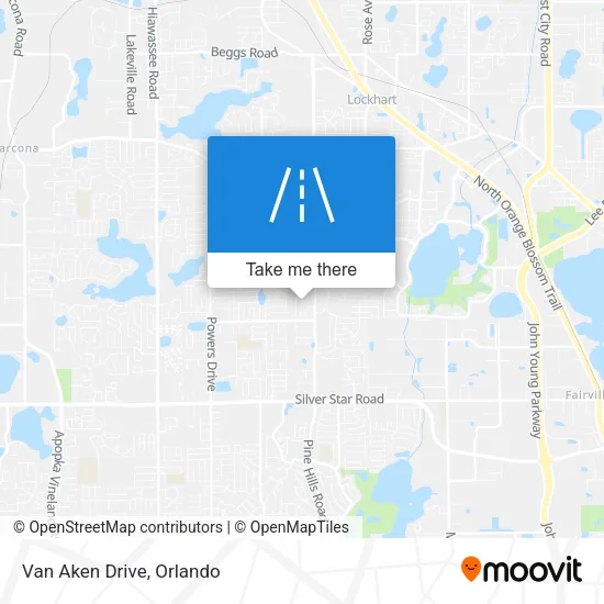Van Aken Drive map