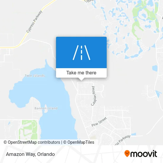 Amazon Way map