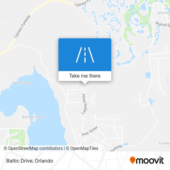 Mapa de Baltic Drive