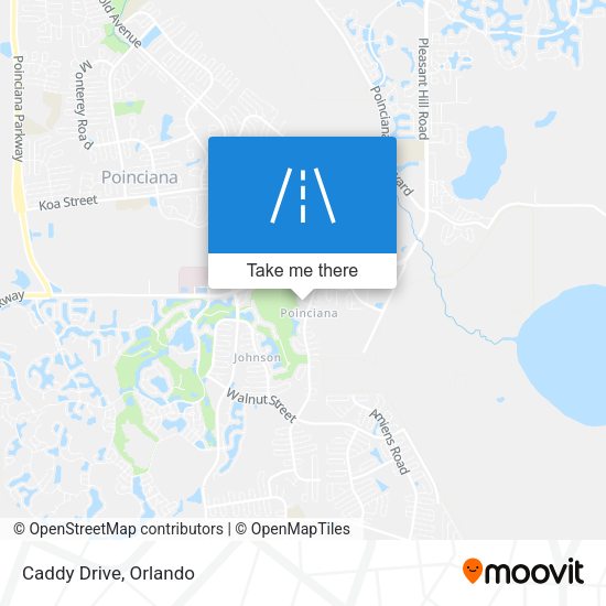 Mapa de Caddy Drive