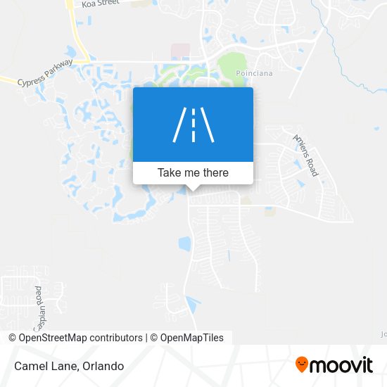 Mapa de Camel Lane