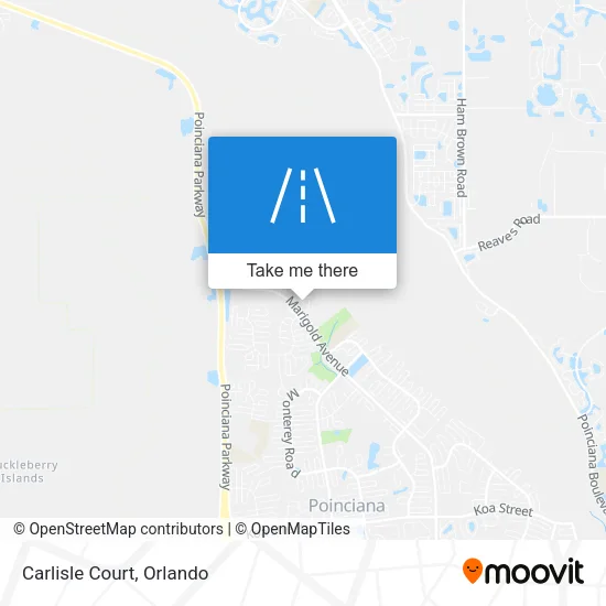 Carlisle Court map