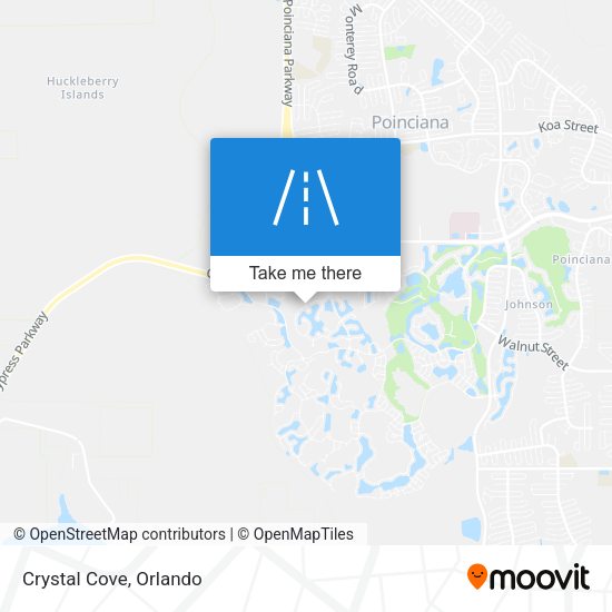 Mapa de Crystal Cove