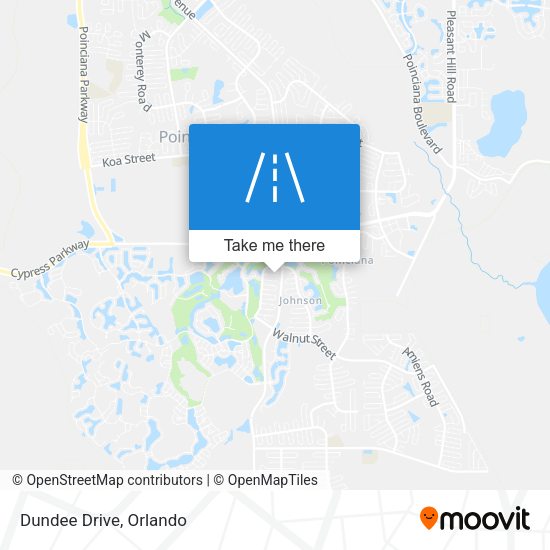 Mapa de Dundee Drive