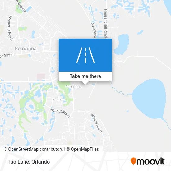 Flag Lane map