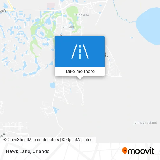 Hawk Lane map