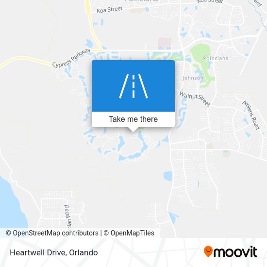Mapa de Heartwell Drive