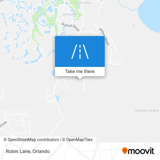 Robin Lane map
