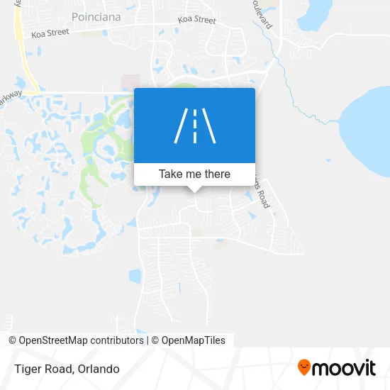 Tiger Road map