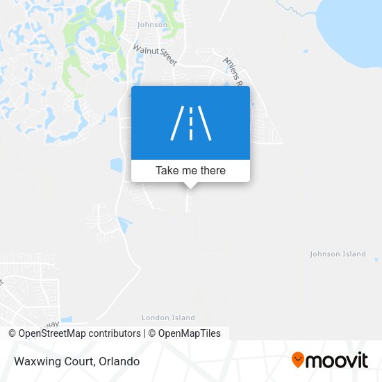 Mapa de Waxwing Court