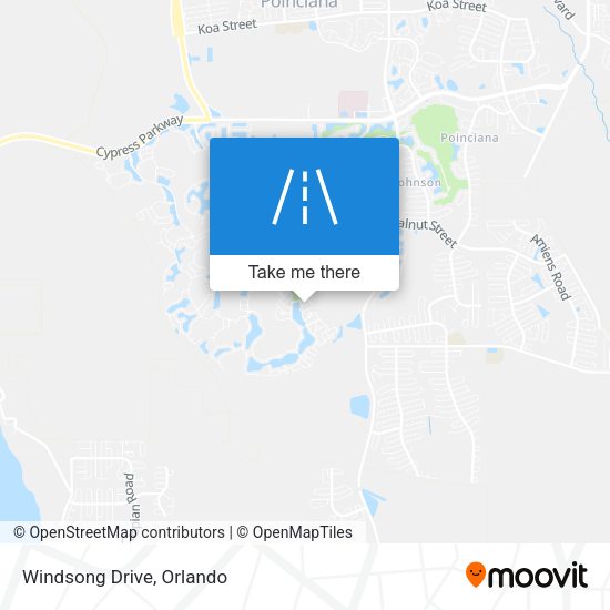 Mapa de Windsong Drive