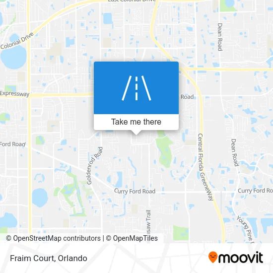 Fraim Court map