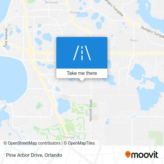Mapa de Pine Arbor Drive
