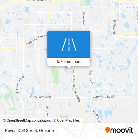 Mapa de Raven Dell Street