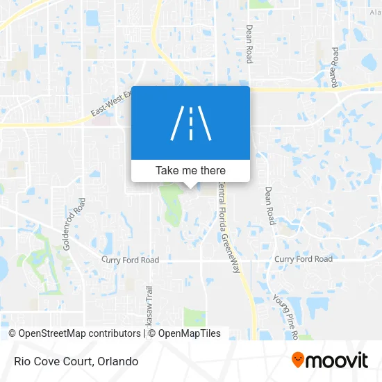 Rio Cove Court map