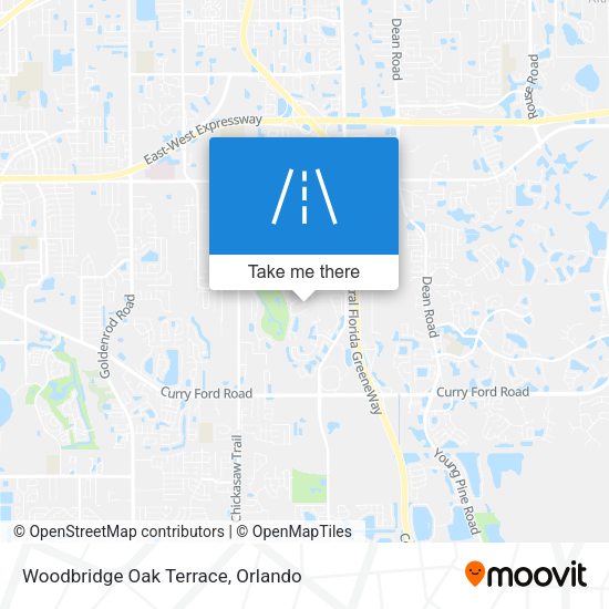 Woodbridge Oak Terrace map
