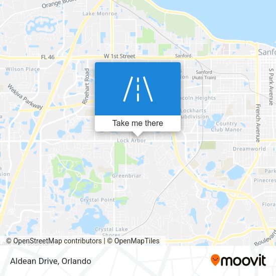 Mapa de Aldean Drive