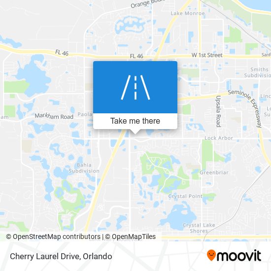 Mapa de Cherry Laurel Drive