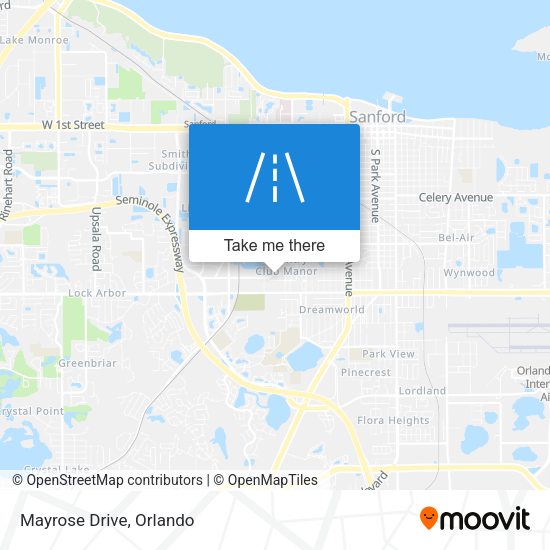 Mapa de Mayrose Drive