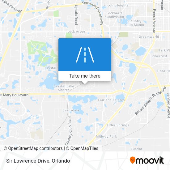 Mapa de Sir Lawrence Drive
