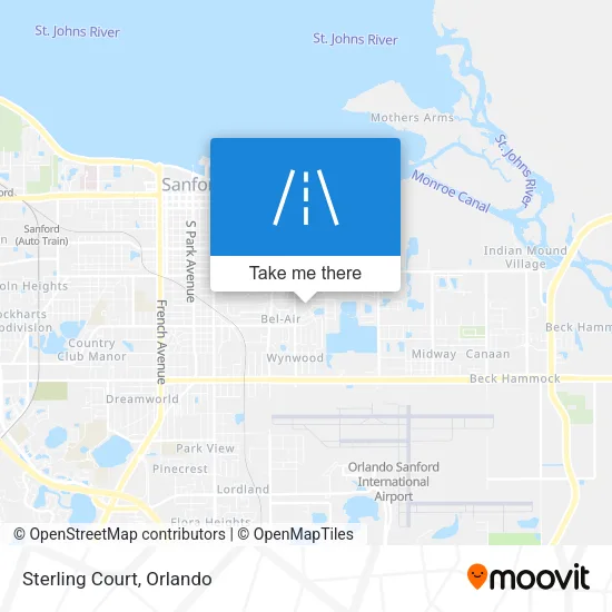 Sterling Court map