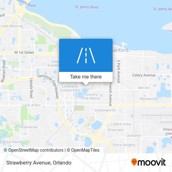 Mapa de Strawberry Avenue